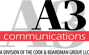 A3 Communications Logo with Division of CBG (3)